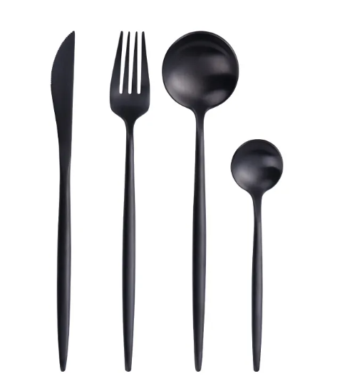 Solid Color Stainless Steel Portuguese Cutlery Set
